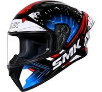 SMK Stellar Sport Flare, casco integrale L female Nero/Blu/Rosso/Bianco