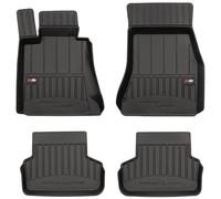 SMK Tappetini auto gomma per BMW Serie 5 G31 2017-2023 Sperimentate un nuovo standard di viaggio con i tappeto gomma antiscivolo per auto - tappeto gommato multistagionali per tutte le condizioni stra