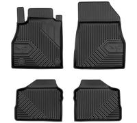 SMK Tappetini auto gomma per Nissan Micra K14 dal 2016 Sperimentate un nuovo standard di viaggio con i tappeto gomma antiscivolo per auto - tappeto gommato multistagionali per tutte le condizioni stra