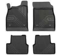 SMK Tappetini auto gomma per Opel Astra J 2009-2020 Sperimentate un nuovo standard di viaggio con i tappeto gomma antiscivolo per auto - tappeto gommato multistagionali per tutte le condizioni stradal