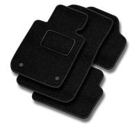 SMK Tappetini auto Velours Standard per auto compatibili con Opel Karl 2015-2019 - Standard, Tessuto, Nero tappetino auto - Provate un nuovo comfort di guida con un set di tappetini in velluto