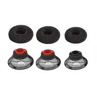 SML - Set di 3 gommini per auricolari ultra confortevoli, con cuscinetti in schiuma, ricambio per auricolari Bluetooth Plantronics Voyager serie 5200/5220/5210