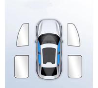 SMLZR Auto Tendine Parasole per Dacia Dokker,Anti-UV Traspirante per Finestrini Laterali Auto Visiera Protezione Privac Tende Oscuranti Anti Zanzare Finestrini Laterali Accessori
