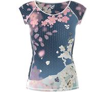 SMMASH Camicia Funzionale Camicia da Donna A Compressione Camicia Sportiva A Manica Corta Traspirante con Tecnologia Seconda Pelle Fitness Top Outdoor