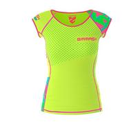SMMASH Camicia Funzionale Camicia da Donna A Compressione Camicia Sportiva A Manica Corta Traspirante con Tecnologia Seconda Pelle Fitness Top Outdoor
