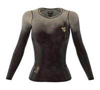 SMMASH Camicia Funzionale Camicia da Donna A Compressione Camicia Sportiva A Manica Lunga Traspirante con Tecnologia Seconda Pelle Fitness Top Outdoor
