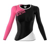 SMMASH Camicia Funzionale Camicia da Donna A Compressione Camicia Sportiva A Manica Lunga Traspirante con Tecnologia Seconda Pelle Fitness Top Outdoor