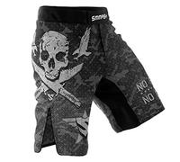 SMMASH MMA Pantaloncini Combat 2.0 S M L XL XXL XXXL MMA BJJ Sport di Combattimento (S)