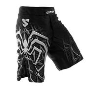 SMMASH MMA Shorts Uomo Thaibox Muay Thai Pants Pantaloni da Boxe Pantaloni Sportivi Pantaloncini da Allenamento Chiusura in Traspirante Resistente All'Abrasione