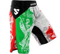 SMMASH MMA Shorts Uomo Thaibox Muay Thai Pants Pantaloni da Boxe Pantaloni Sportivi Pantaloncini da Allenamento Chiusura in Traspirante Resistente All'Abrasione