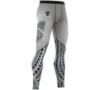 SMMASH Pantaloni A Compressione Pantaloni da Corsa da Uomo Pantaloni Lunghi Funzionali Leggings Leggings Sportivi da Uomo Tecnologia Seconda Pelle Traspirante