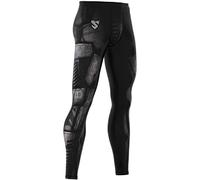 SMMASH Pantaloni A Compressione Pantaloni da Corsa da Uomo Pantaloni Lunghi Funzionali Leggings Leggings Sportivi da Uomo Tecnologia Seconda Pelle Traspirante