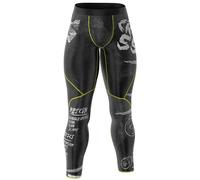 SMMASH Pantaloni A Compressione Pantaloni da Corsa per Uomo Leggings Lunghi Leggings Sportivi per Uomo Tecnologia di Seconda Pelle Traspirante Pantaloni da Corsa