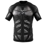 SMMASH Rashguard Uomo Manica Corta, Maglietta a Compressione MMA Krav Maga BJJ Grappling Running Palestra, Canotta Palestra Traspirante Leggero, Maglia in Materiale Antibatterico, Prodotto dell'UE