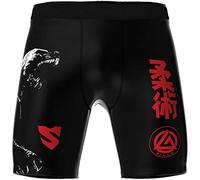 SMMASH Vale Tudo Pantaloncini Sportivi Uomo Boxe MMA BJJ Grappling Krav Maga Kickboxing Muay Thai, Shorts Pantaloni Sportivi Antibatterico Pantaloncini Uomo, Prodotto nell'Unione Europea