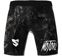 SMMASH Vale Tudo Pantaloncini Sportivi Uomo Boxe MMA BJJ UFC Grappling Krav Maga Kickboxing Muay Thai, Shorts Pantaloni Sportivi Antibatterico Pantaloncini Uomo, Prodotto nell'Unione Europea