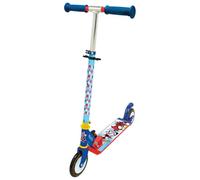 Smoby Monopattino due ruote Marvel Spidey, Alluminio, pieghevole, Argento, +5 anni
