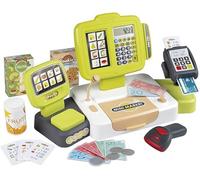 SMOBY 7600350114 Toy Cash Register for Kids Shop Til, Multi, One Size New Model