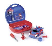 Smoby Spidey-Cassetta degli Attrezzi, Colore Rosso/Blu, 7600360910