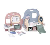 Smoby - Baby Care Asilo delle Bambole, 7600240307, 3 Anni, 5 Aree Gioco, 27 Acce