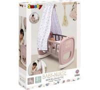 Smoby Baby Nurse Culla con Baldacchino