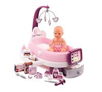 Smoby Baby Nurse Nursery Elettronica con Bambola Inclusa e 24 Accessori