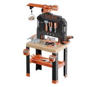 Smoby Banco con attrezzi lavoro Builder 92 pz BLACK & DECKER 7600360741