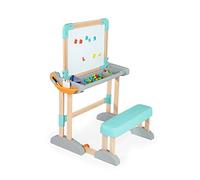Smoby - Banco Scuola Modulo Space, 7600420301, + 3 Anni, in Legno, Pieghevole