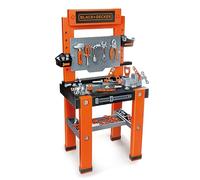 Smoby - Black+Decker - Banchetto Bricolo One - Giocattolo Fai da te per bambini - 79 Accessori - A partire dai 3 anni - 7600360732