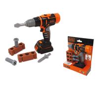 Smoby- Black + Decker Trapano Avvitatore