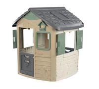 Smoby - Casetta Jura Lodge Green - realizzata in plastica riciclata, + 2 anni
