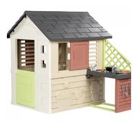 Casetta smoby natura con cucina eco per bambini - 2+ anni
