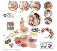 Smoby Crea: Set Creazione Gioielli Fiori - 100 pezzi
