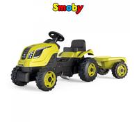 Smoby Farmer XL - Trattore a Pedali con Rimorchio Verde -nuovo-Italia