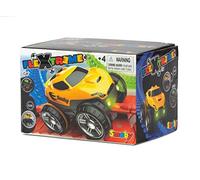 Smoby Flextreme 180907WEB - Auto gialla con luce, auto con alloggiamento interca