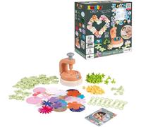 Smoby - Flower Market Deco Set, 7600350410, +5 anni, 200 accessori, fiori e cornici, made in France