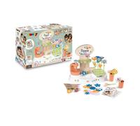 Smoby - Flower Market, Il Laboratorio dei Fiori, 7600350407009, +3 Anni, Crea i Tuoi Fiori, 104 Accessori, Made in France, Versione Italiana