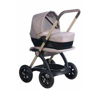 Smoby - Inglesina Combi 3 in 1 Iridio, con ovetto removibile e cappottina regolabile, si trasforma in passeggino, per bambini dai 18 mesi, 7600254483