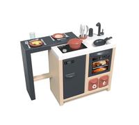 Smoby - Isola da cucina - Design moderno - Superficie di gioco a 360° - Funzioni tradizionali - 23 accessori - Materiale riciclato - Dai 3 anni in su - Prodotto in Francia