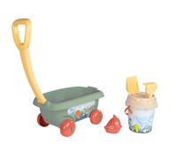 Smoby Life - Carrello da spiaggia - Bood + Accessori - Materiali riciclati al 42% e 100% riciclabe - realizzato in Francia