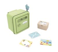 Smoby Life - Cassetta postale - Accessorio per casetta da gioco - Include pacco, biglietto, invito e busta - Materiale riciclato - Dai 2 anni in su - Prodotto in Francia