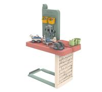 Smoby Life - Laboratorio da giardino - Adatto a molte case - Fai da te - 39 accessori inclusi - Costruisci il tuo veicolo - Materiali riciclati - Dai 2 anni in su - Prodotto in Francia