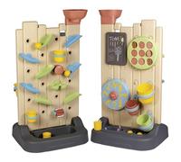 Smoby Life - Parete attività - 6 attività e 29 Accessori - Materiale Riciclato - dai 2 Anni in su - Prodotto in Francia