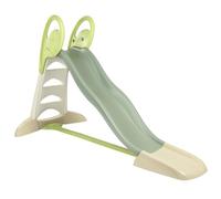 Smoby Life - Scivolo XL a doppia onda, con 80% di plastica riciclata, con attacco dell'acqua, lunghezza 2,30 metri, per bambini dai 3 anni in su, 7600820304