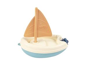 Smoby - Little Green - Barca a vela - Giocattolo d'Eveil - Made in France - Plastica Biosource - 140601WEB