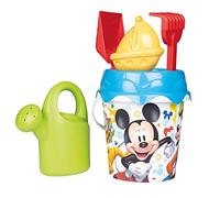 Smoby- Mickey Mouse Secchio Completo Spiaggia, Colore Muticolour, 862130