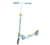 Smoby - Monopattino 2 ruote Stitch, struttura in metallo, manubrio regolabile in altezza, freno posteriore e impugnature di sicurezza, per bambini dai 5 anni, 7600750379