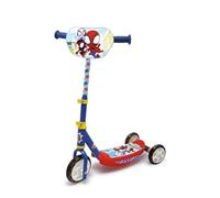 Smoby - Monopattino a tre ruote Spidey, 7600750909, +3 anni, in metallo, regolabile, portata max 20 Kg, ruote silenziose