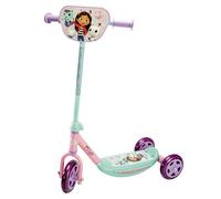 Smoby - Monopattino Gabby's Dollhouse - 3 ruote - Manubrio regolabile in altezza - Pedana antiscivolo - Struttura robusta - Leggero e trasportabile - Dai 3 anni in su