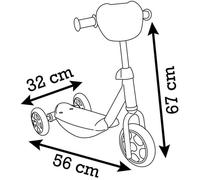 SMOBY - Monopattino Stitch 3R